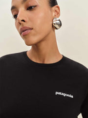 Patagonia M's P-6 Logo Responsibili-tee - Black