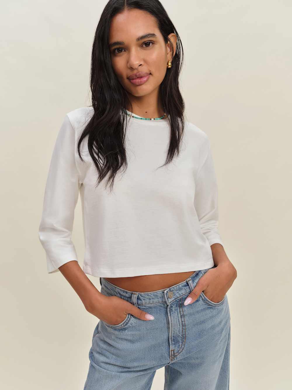 Lewis Tee - White