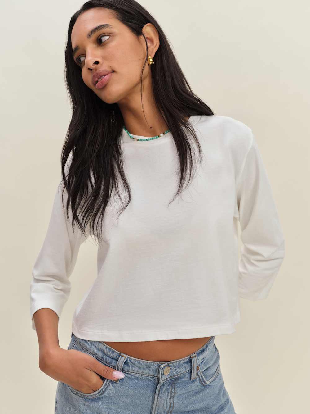 Lewis Tee - White