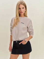 Patagonia P-6 Logo Uprisal Crew Sweatshirt - Stingray Mauve