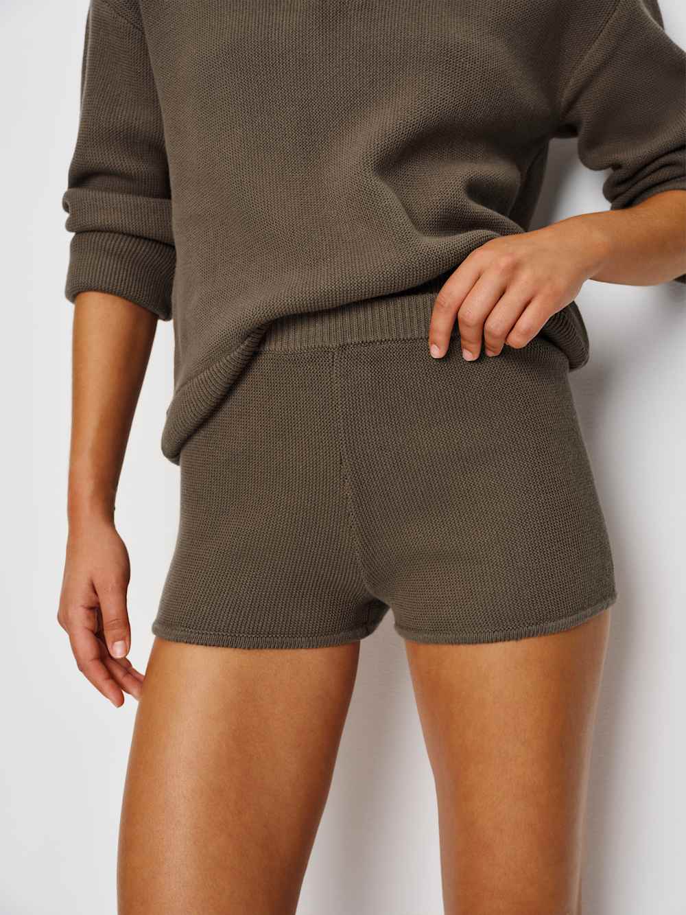 Darla Sweater Set - Putty