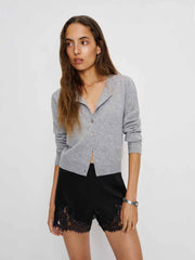Fern Satin Short - Black