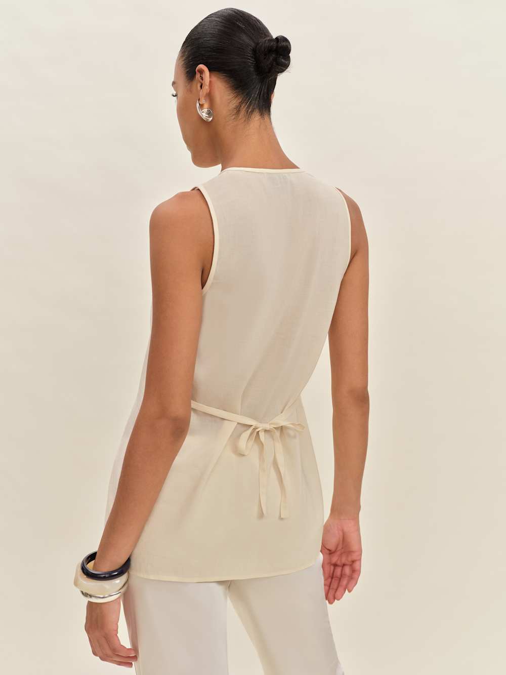 Floria Top - Cream