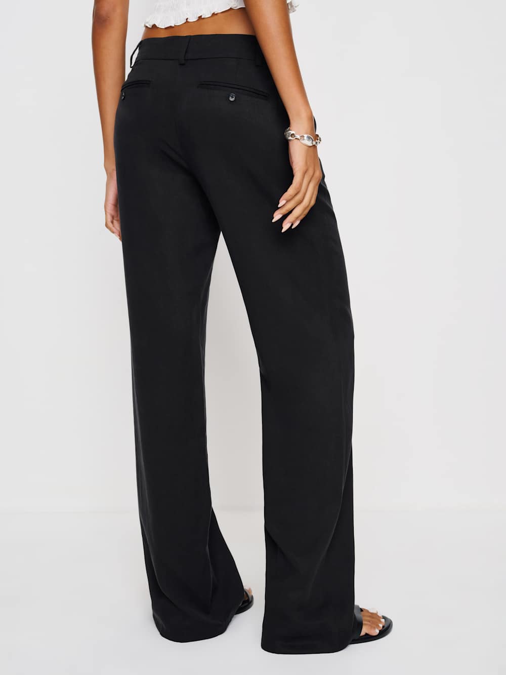 Gisele Low Rise Pant - Black