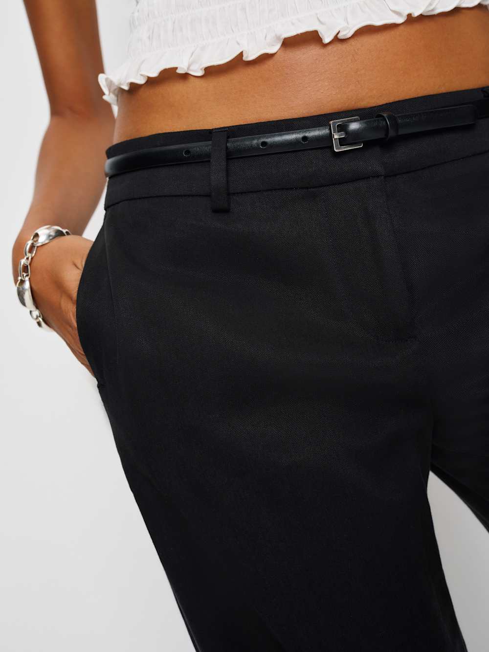 Gisele Low Rise Pant - Black