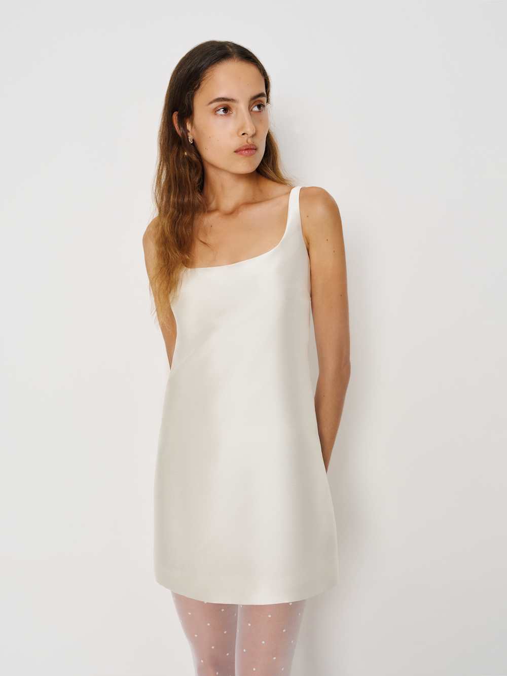 Elinda Dress - Pearl