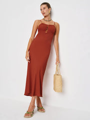Zia Dress - Etruscan Red