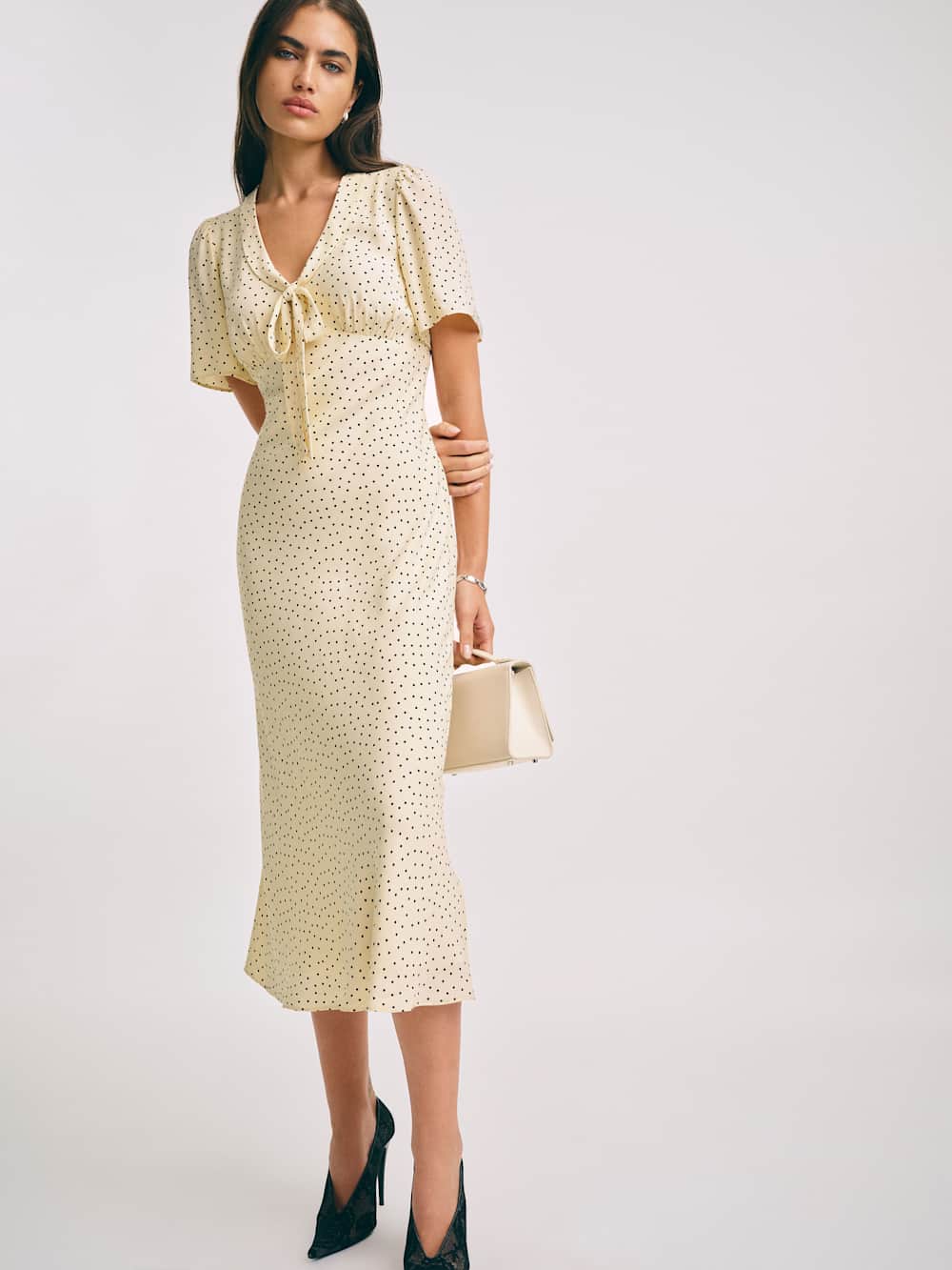 Tyra Dress - Salt And Pepper