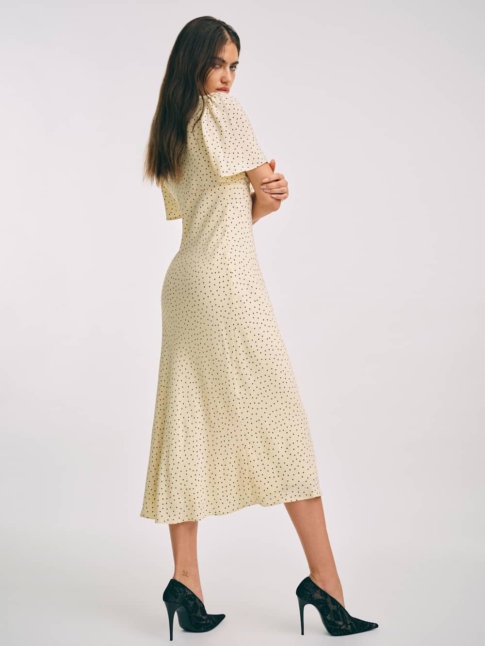 Tyra Dress - Salt And Pepper