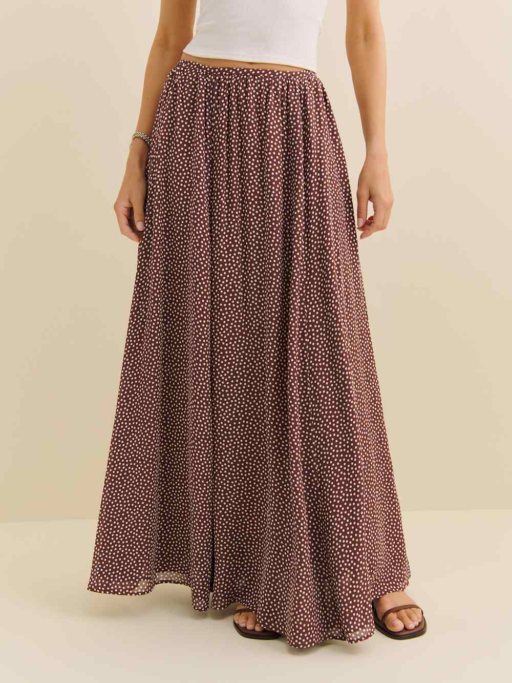 Petites Gemma Skirt - Choco Dot