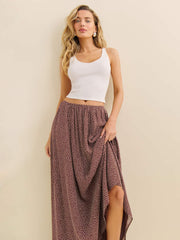 Petites Gemma Skirt - Choco Dot