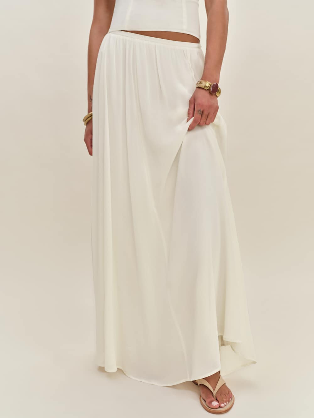 Petites Gemma Skirt - Ivory
