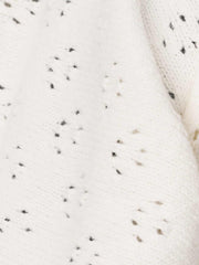 Goldie Cashmere Blend Triangle Scarf - Gossamer Pointelle