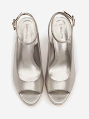 Paulette Platform Sandal - Golden Haze Leather