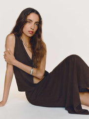 Olivia Knit Two Piece - Mole