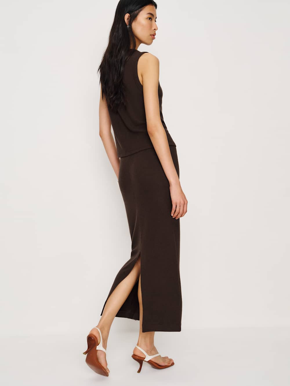 Olivia Knit Two Piece - Mole