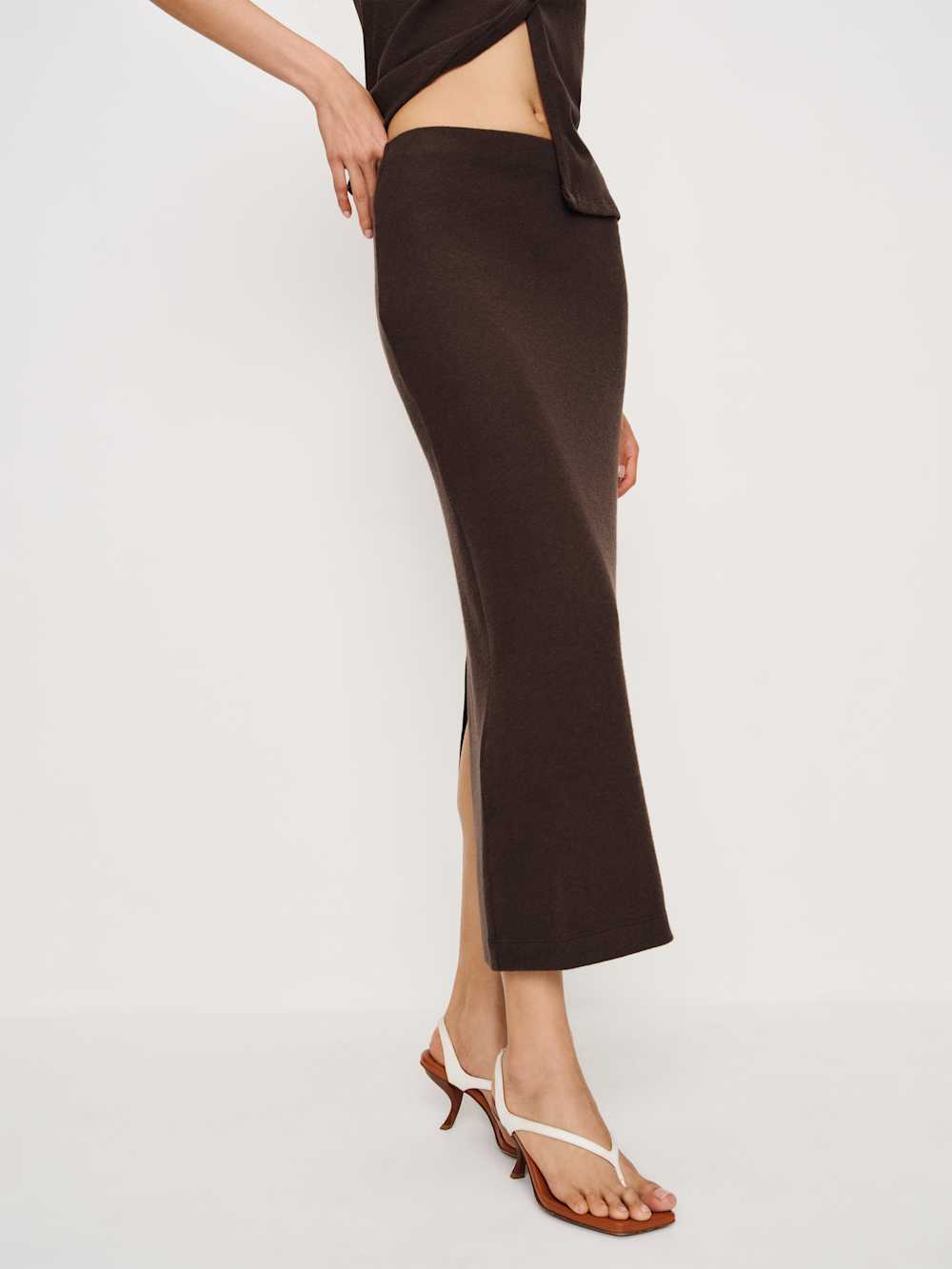 Olivia Knit Two Piece - Mole