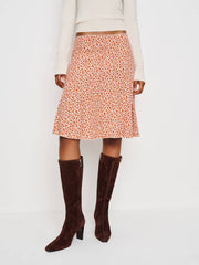 Cora Knit Skirt - Mulberry
