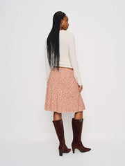Cora Knit Skirt - Mulberry
