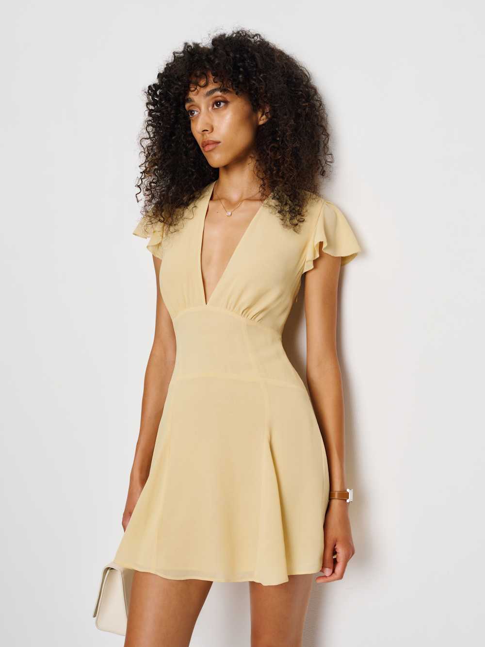 Alain Dress - Parmesan