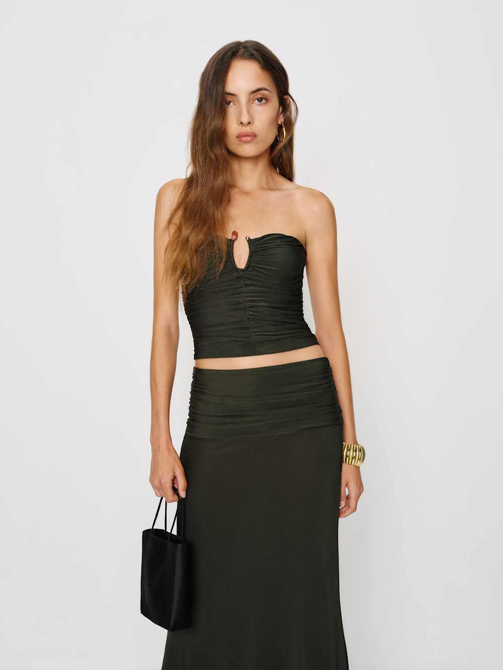 Amir Knit Two Piece - Dark Green