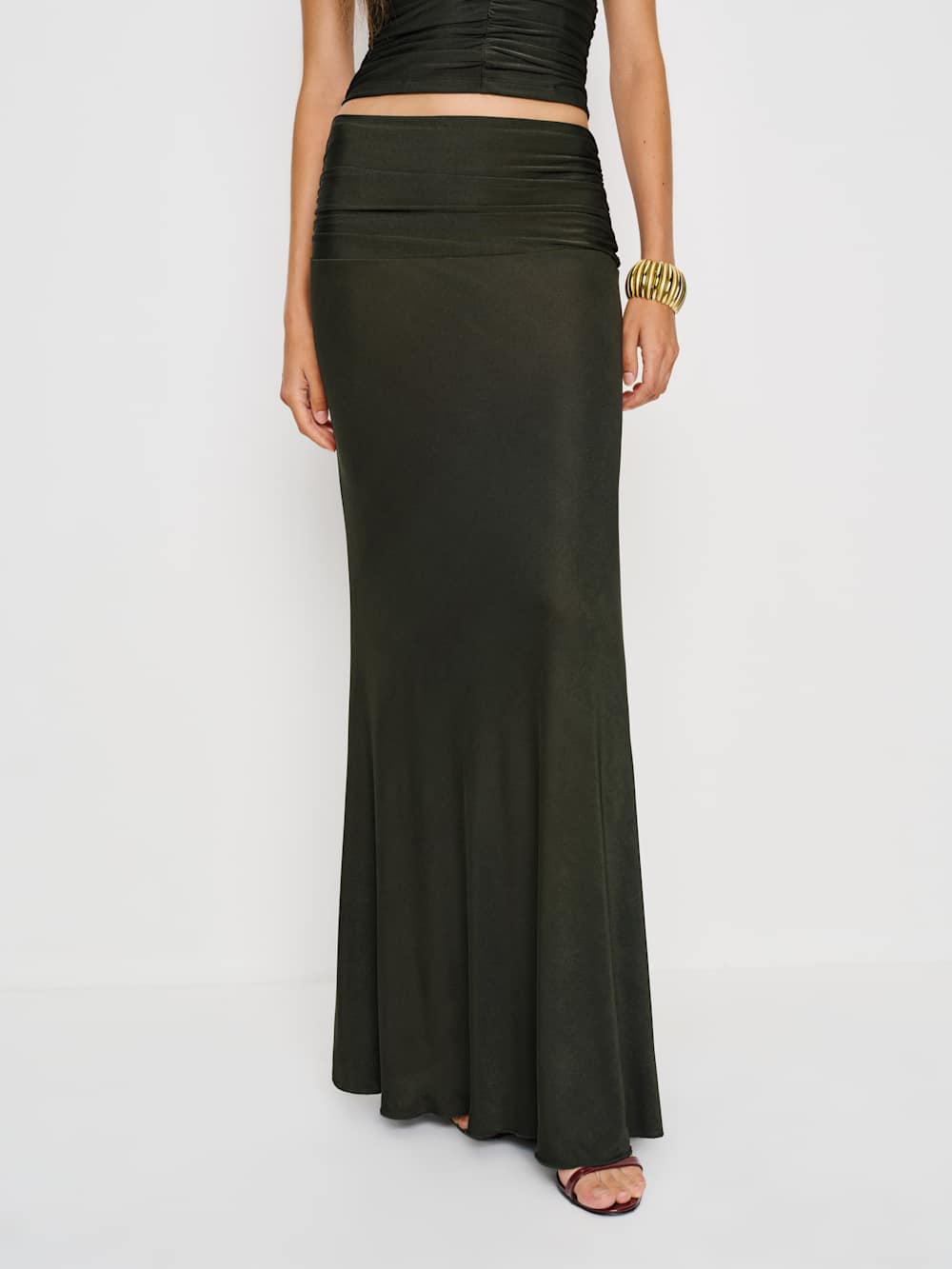 Amir Knit Two Piece - Dark Green