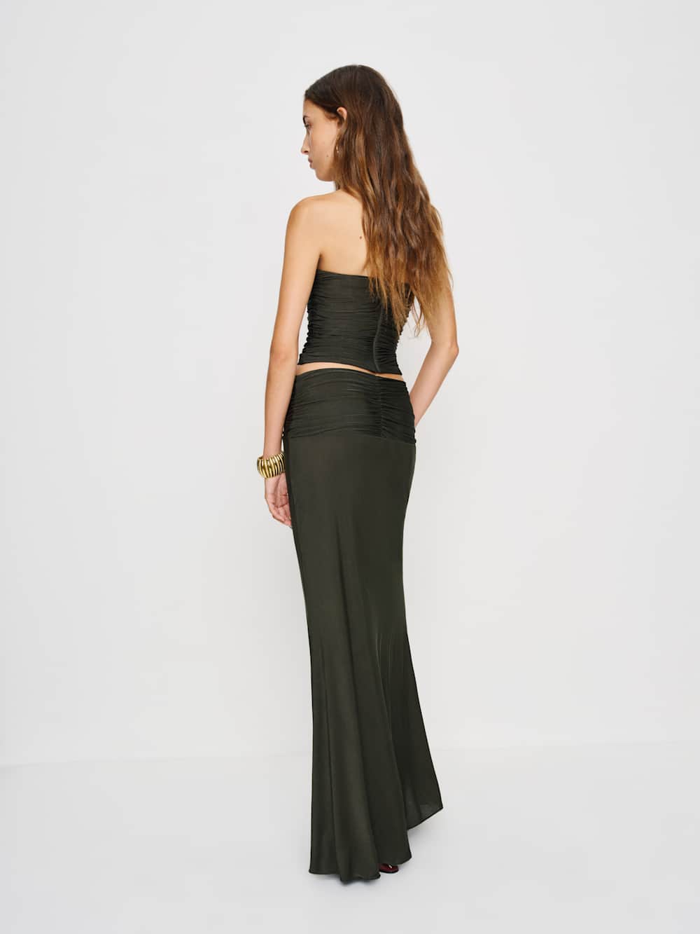 Amir Knit Two Piece - Dark Green