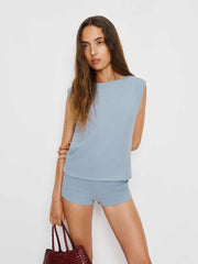 Leo Knit Two Piece - Teardrop