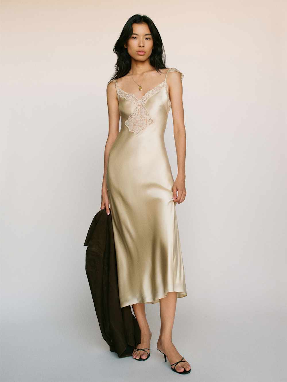 Serafina Silk Dress - Sugar