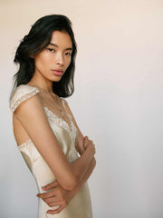 Serafina Silk Dress - Sugar