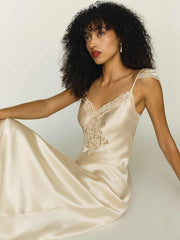 Serafina Silk Dress - Sugar