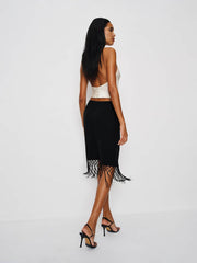Rafi Low Rise Skirt - Black
