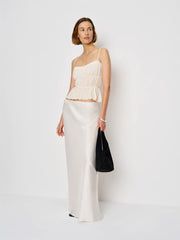 Delano Knit Top - White