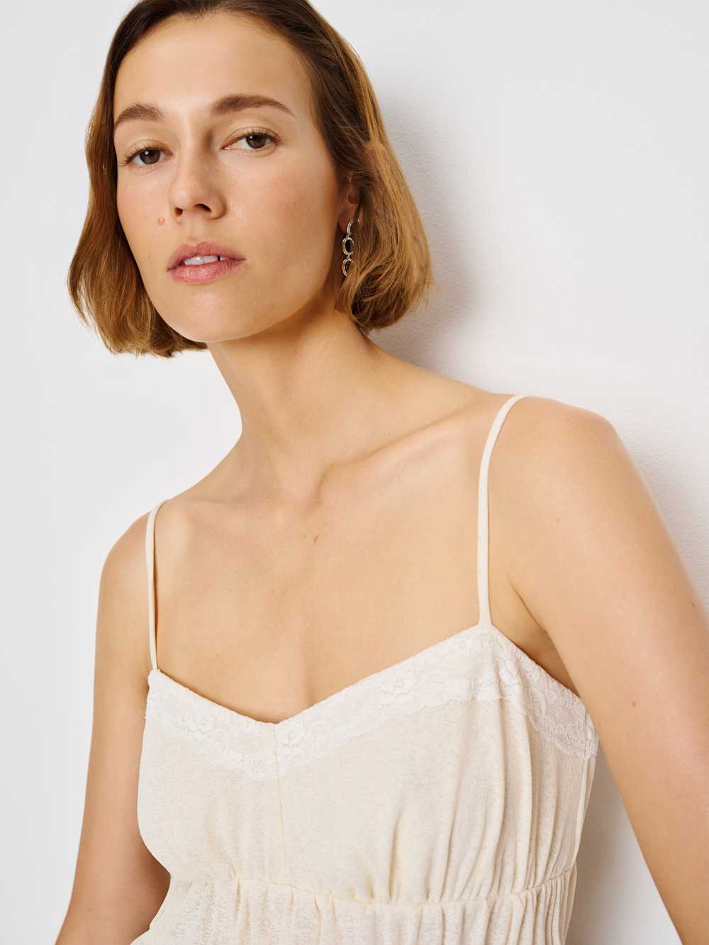 Delano Knit Top - White