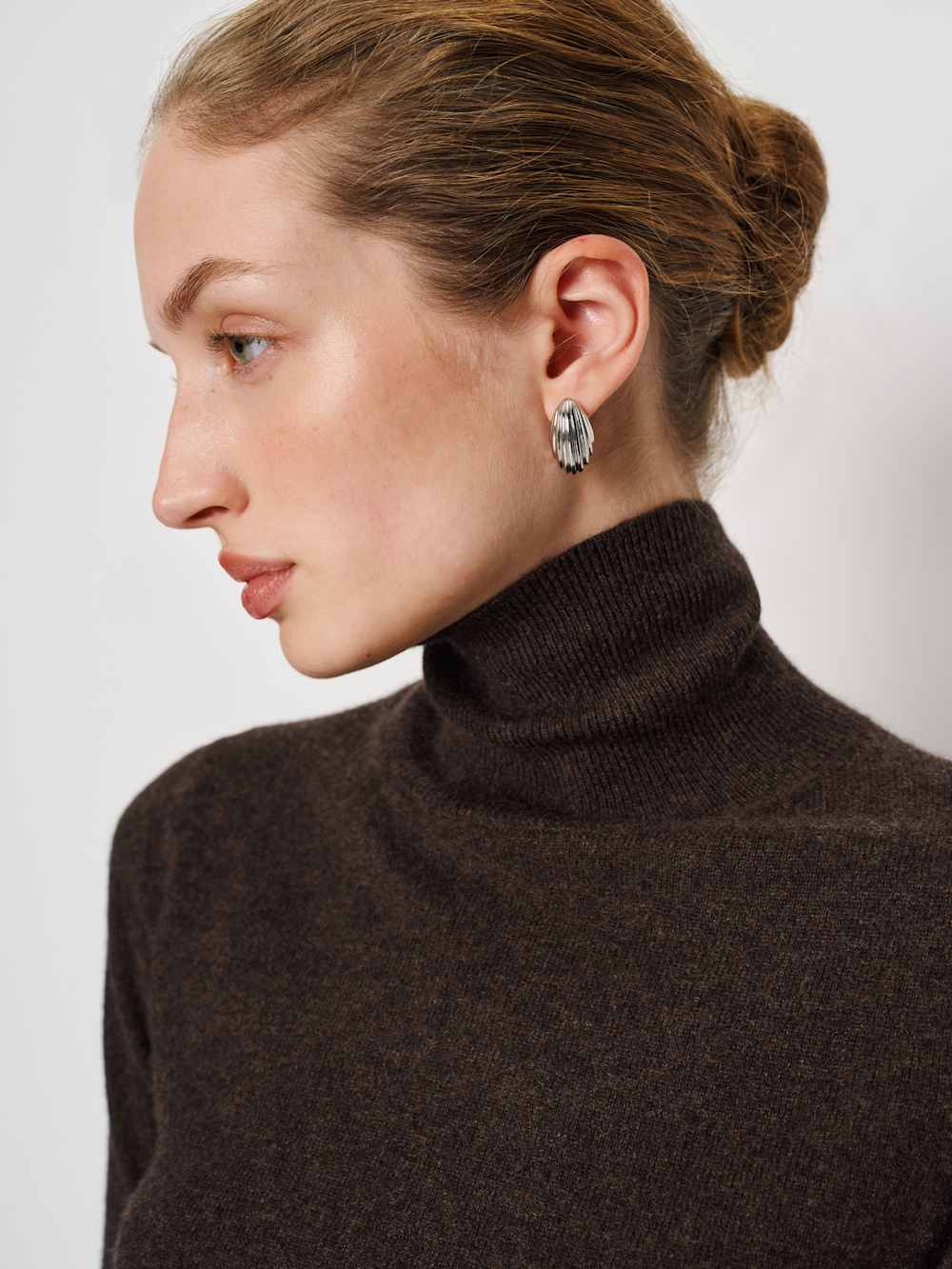 Jett Cashmere Turtleneck - Compost
