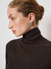 Jett Cashmere Turtleneck - Compost