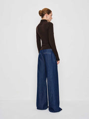 Jett Cashmere Turtleneck - Compost