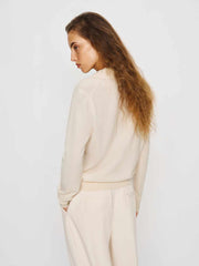 Westley Cashmere Polo - Cream