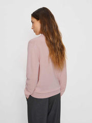 Westley Cashmere Polo - Cherry Blossom