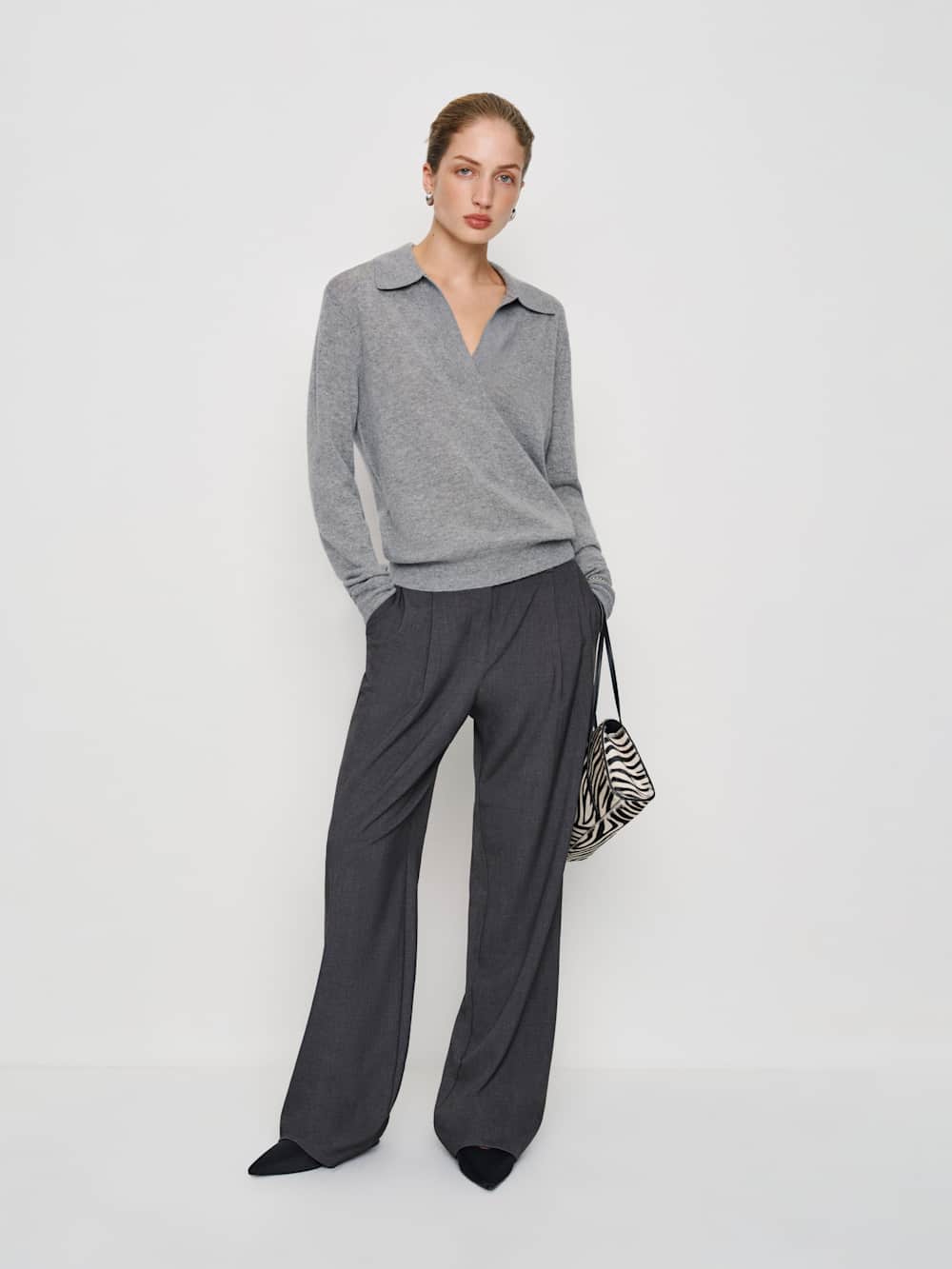 Westley Cashmere Polo - Husky