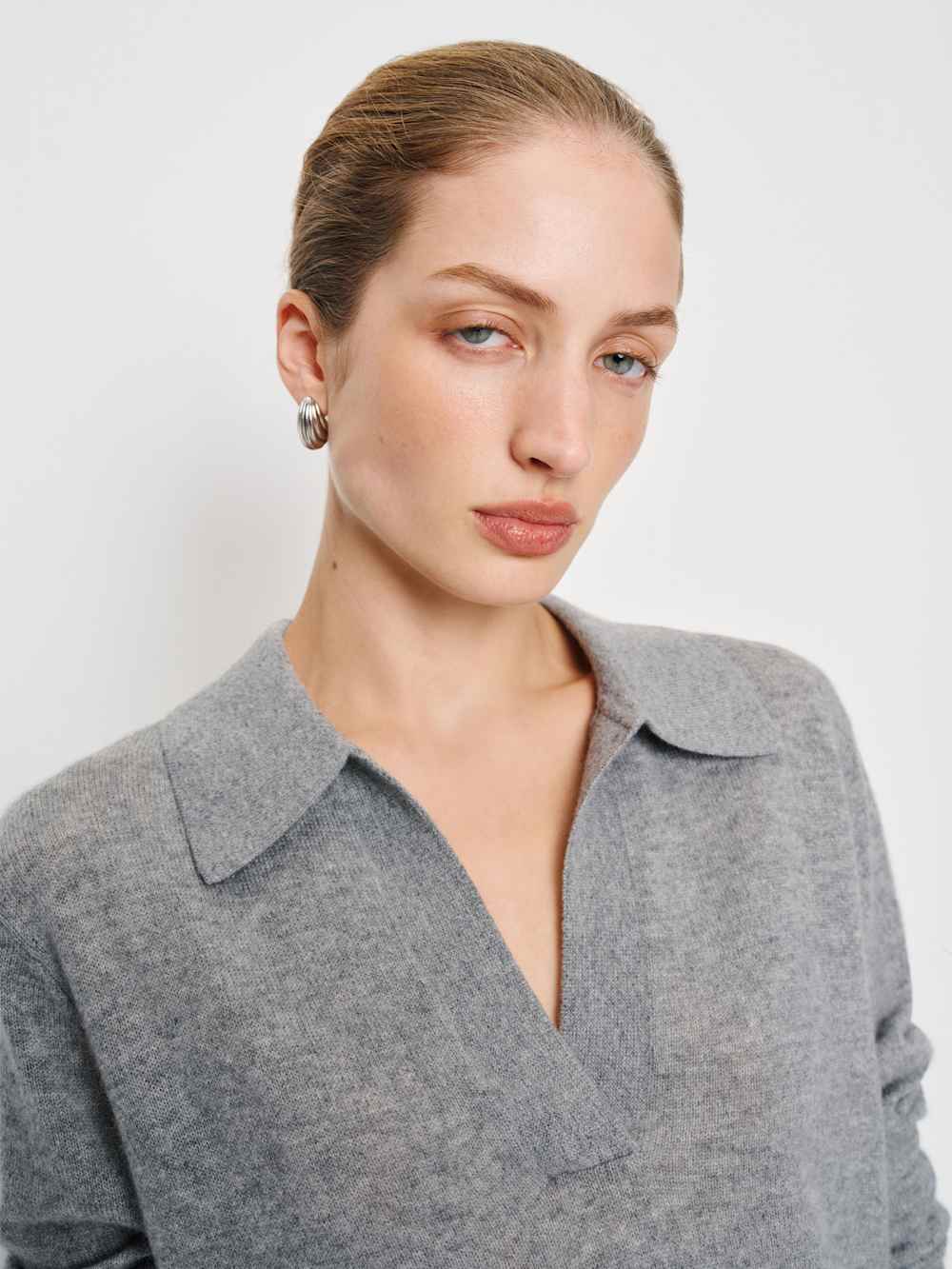 Westley Cashmere Polo - Husky