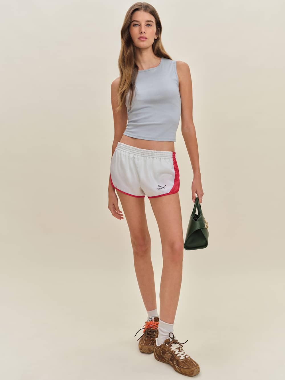 Vintage Harris Short - White