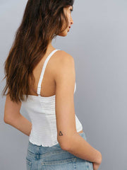 Hattie Top - White Eyelet