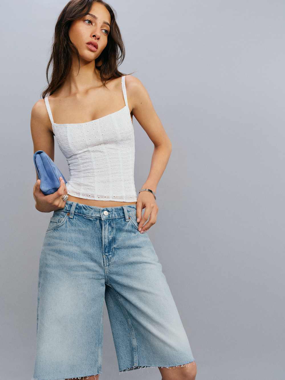 Hattie Top - White Eyelet