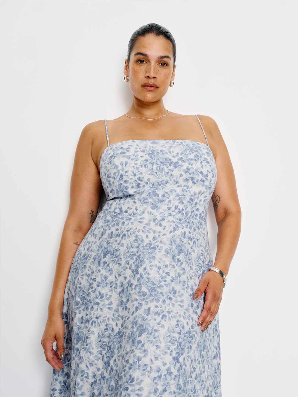 Monette Linen Dress Es - Chloe