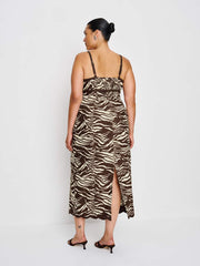 Sara Linen Dress Es - Stampede