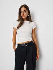Talia Tee - White