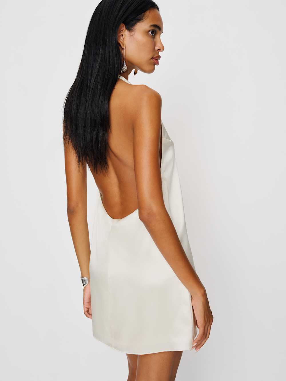Avielle Silk Dress - Ivory Bridal Silk