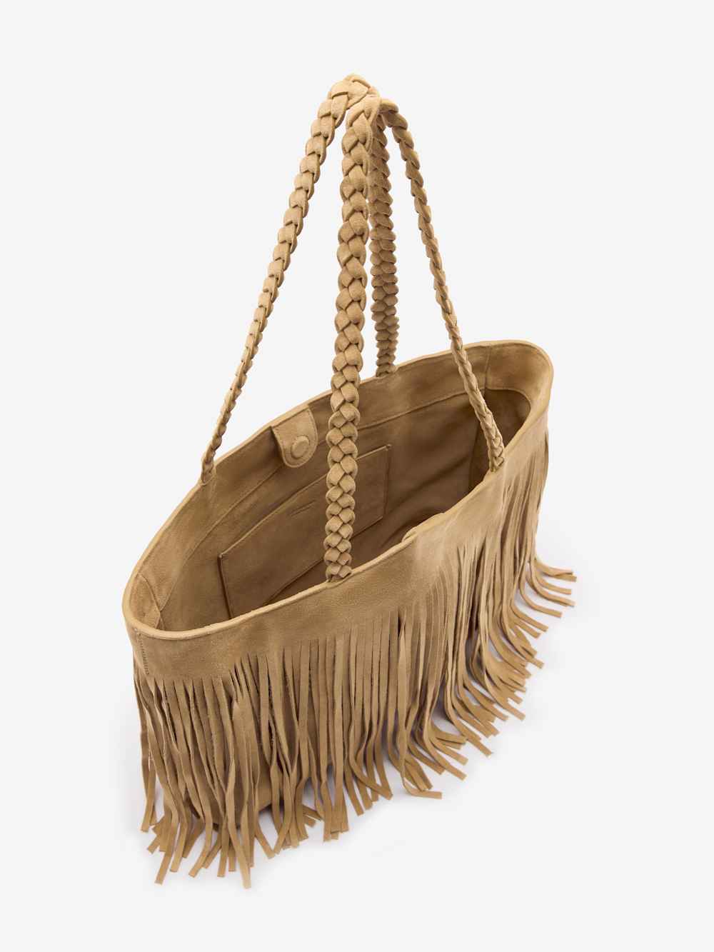 Luna Tote Bag - Hazel Suede