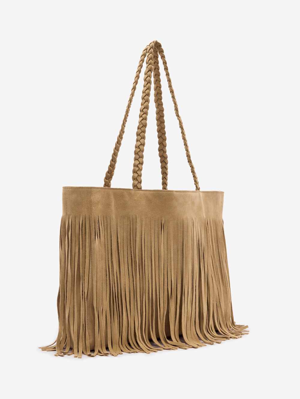 Luna Tote Bag - Hazel Suede